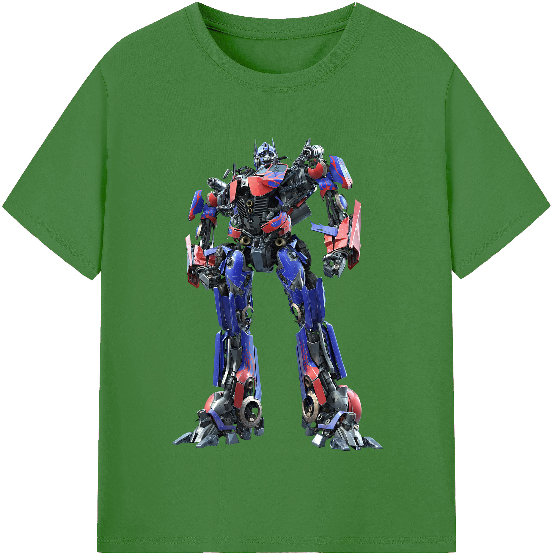 （画像用） Transformers トランスフォーマー レディースカジュアルプリントTシャツ（綿100％）